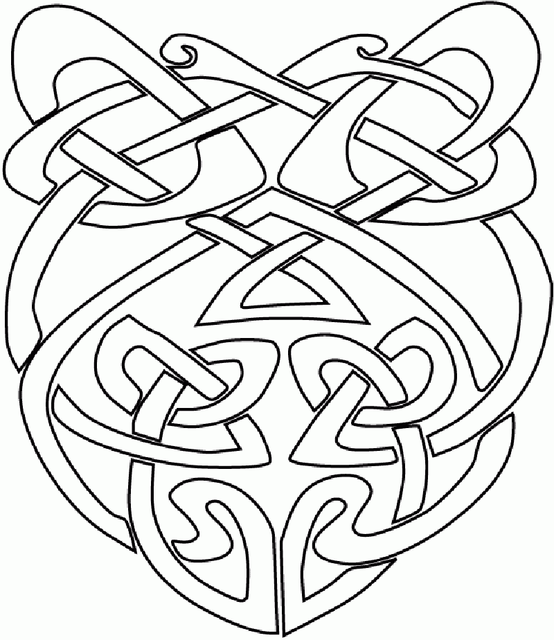 Abstract Art Coloring Page Free Printable Coloring Pages For Kids