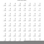 Adding Worksheet PDF Math Worksheets Printable