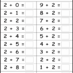 Addition Facts 8 Worksheet Activit s De Math matiques Math