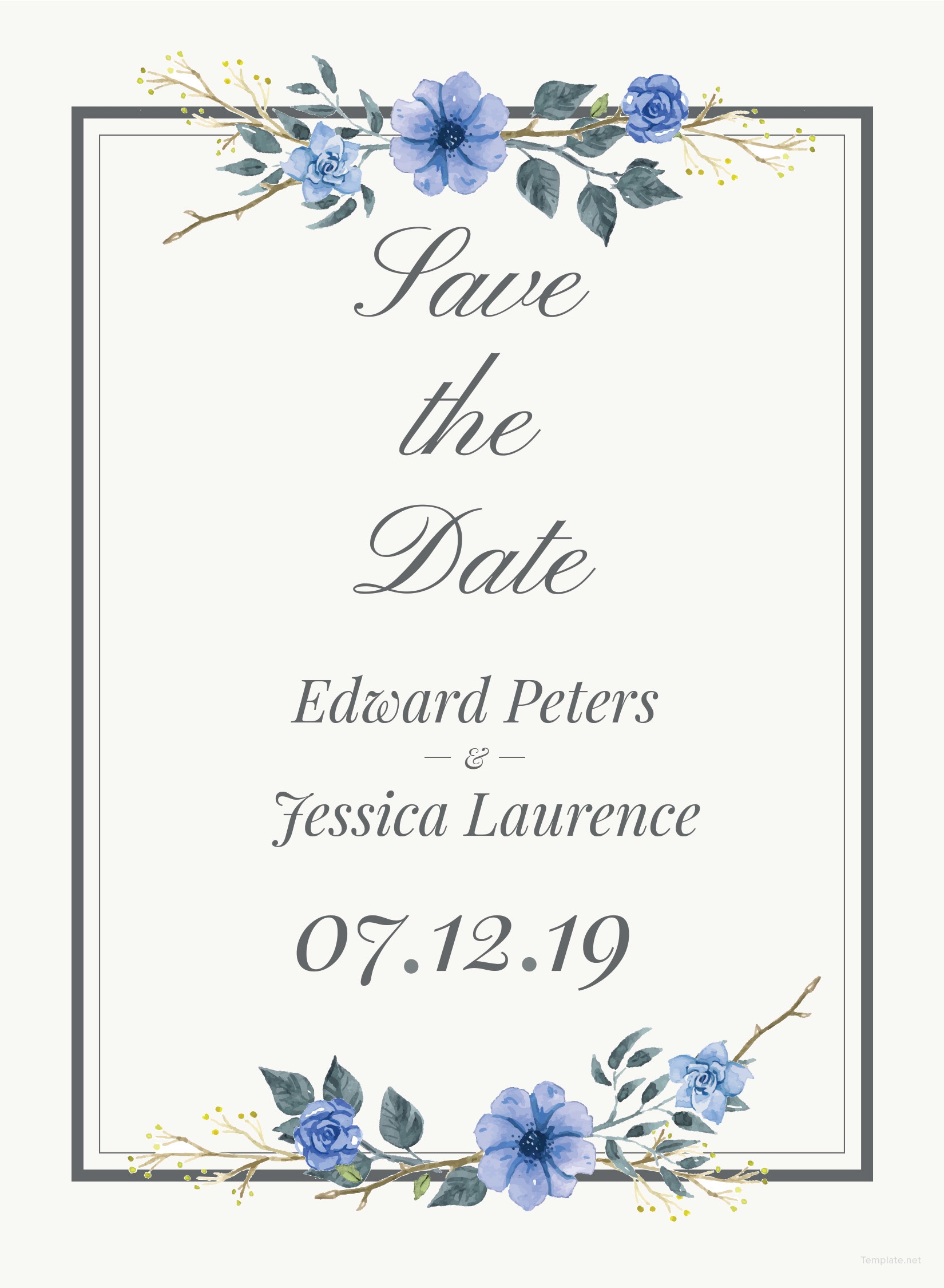 Adobe Wedding Invitation Templates