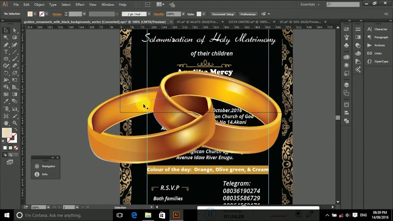 Adobe Wedding Invitation Templates