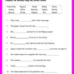 Adverb Worksheets Grade 1 Adverbs Worksheet Adverbs Time Worksheets