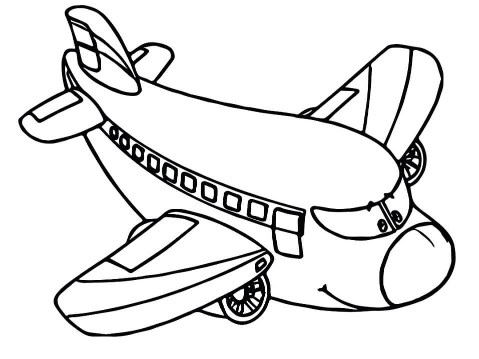 Aeroplane 5 Coloring Page Free Printable Coloring Pages For Kids