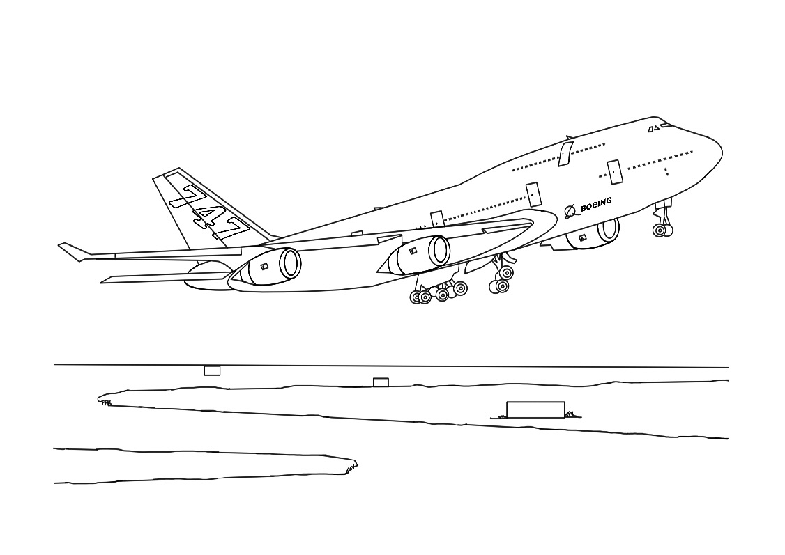 Airplanes Coloring Pages Learny Kids