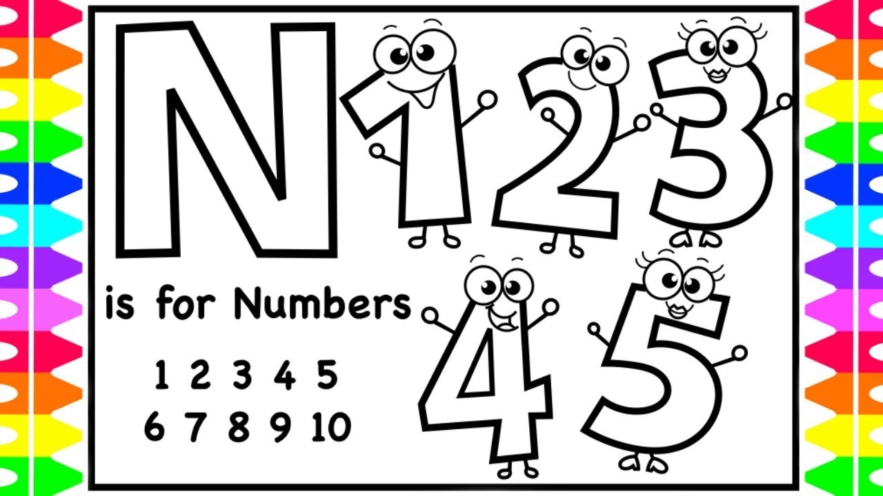 Coloring Pages With Numbers