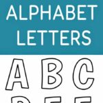 Alphabet Templates FREE Printable Printable Letters To Cut Out