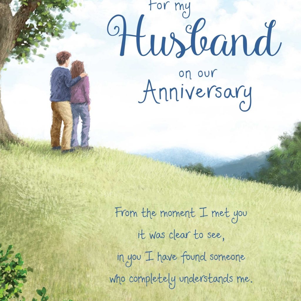Anniversary Card For Husband Printable