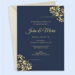 Anniversary Invitation Templates In Publisher FREE Download