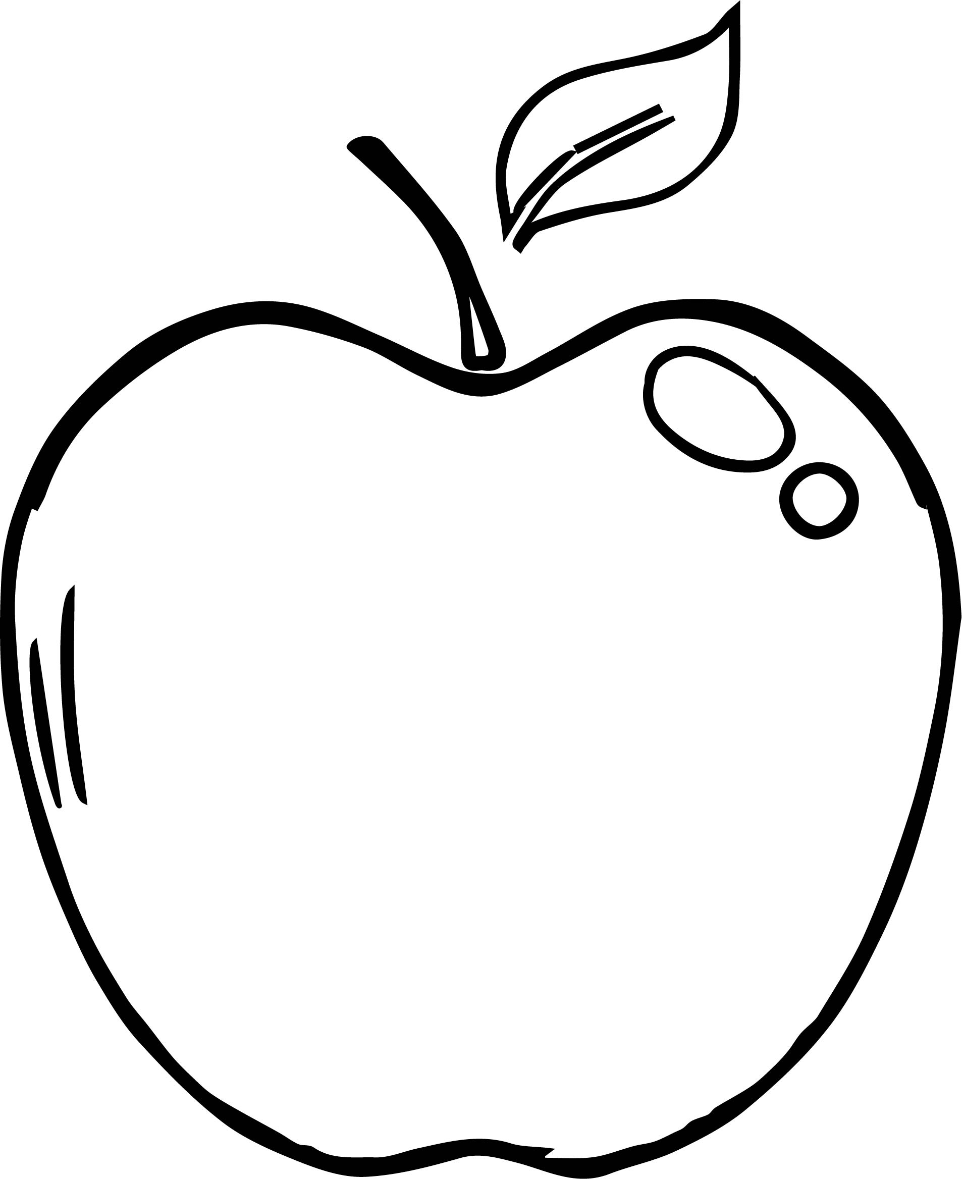 Coloring Apple Page
