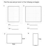 Area And Perimeter Worksheets Third Grade Math Worksheets