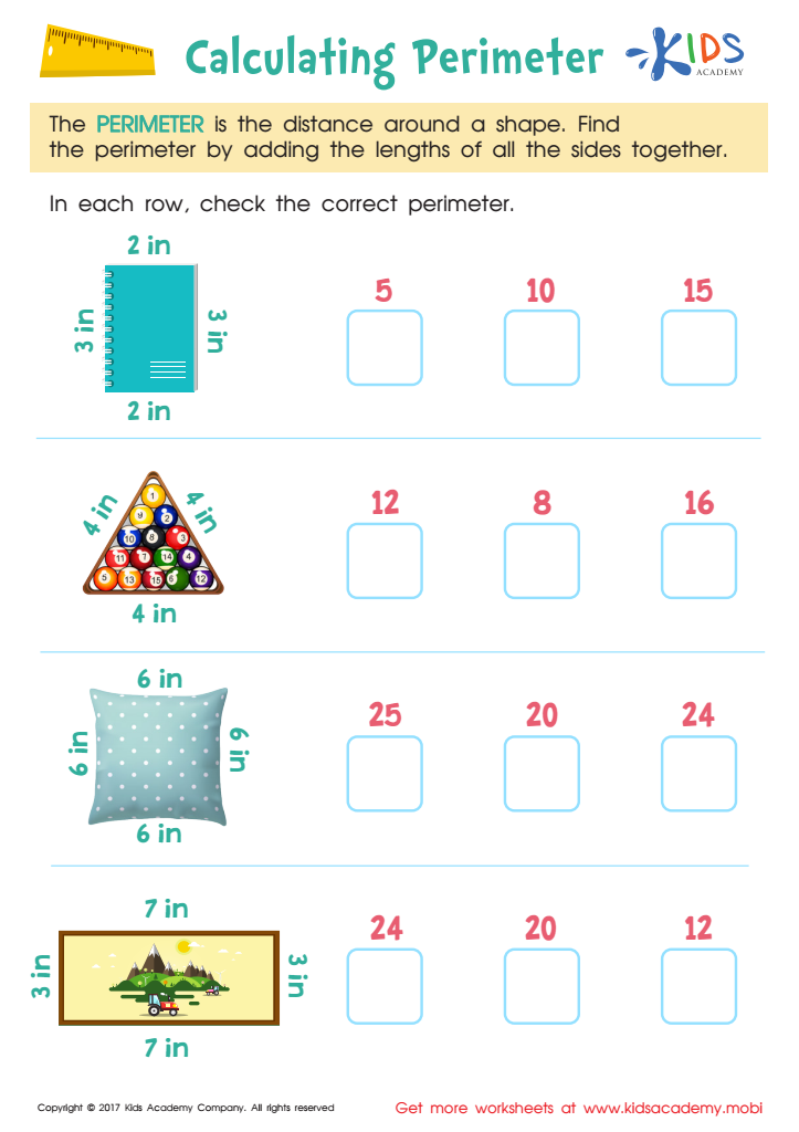 Area And Perimeters Of Rectangles Worksheets K5 Learning Worksheets 