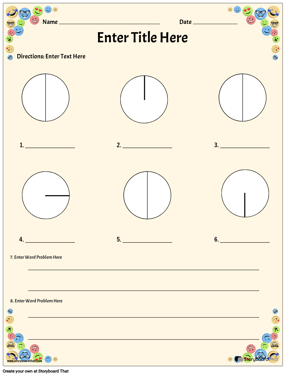 area circumference worksheet