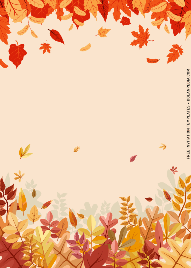 Autumn Party Invitation Templates Dev onallcylinders