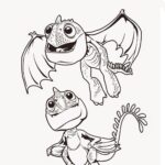 Baby Dragons Coloring Page Free Printable Coloring Pages For Kids