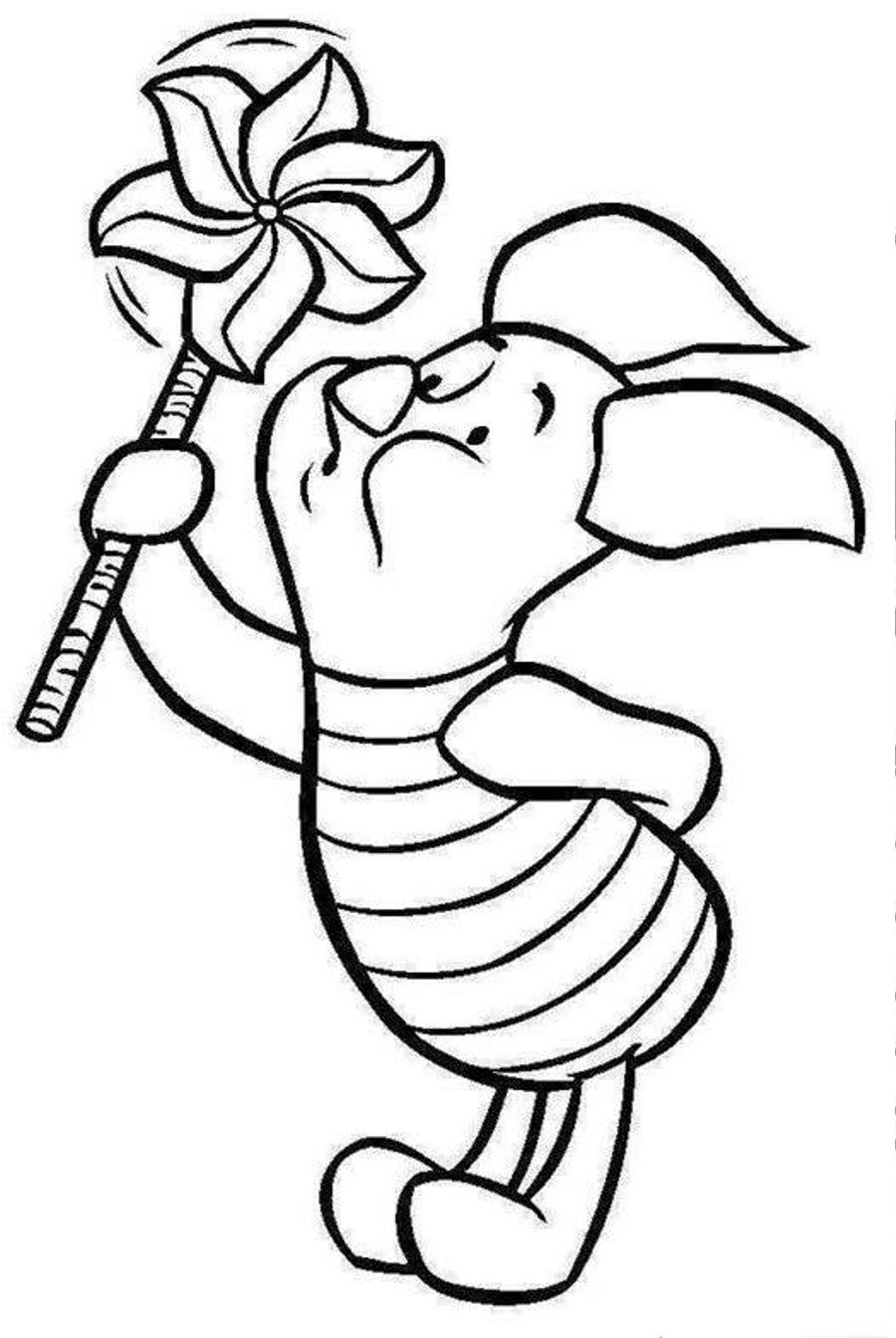 Baby Winnie The Pooh Coloring Pages Coloring Home