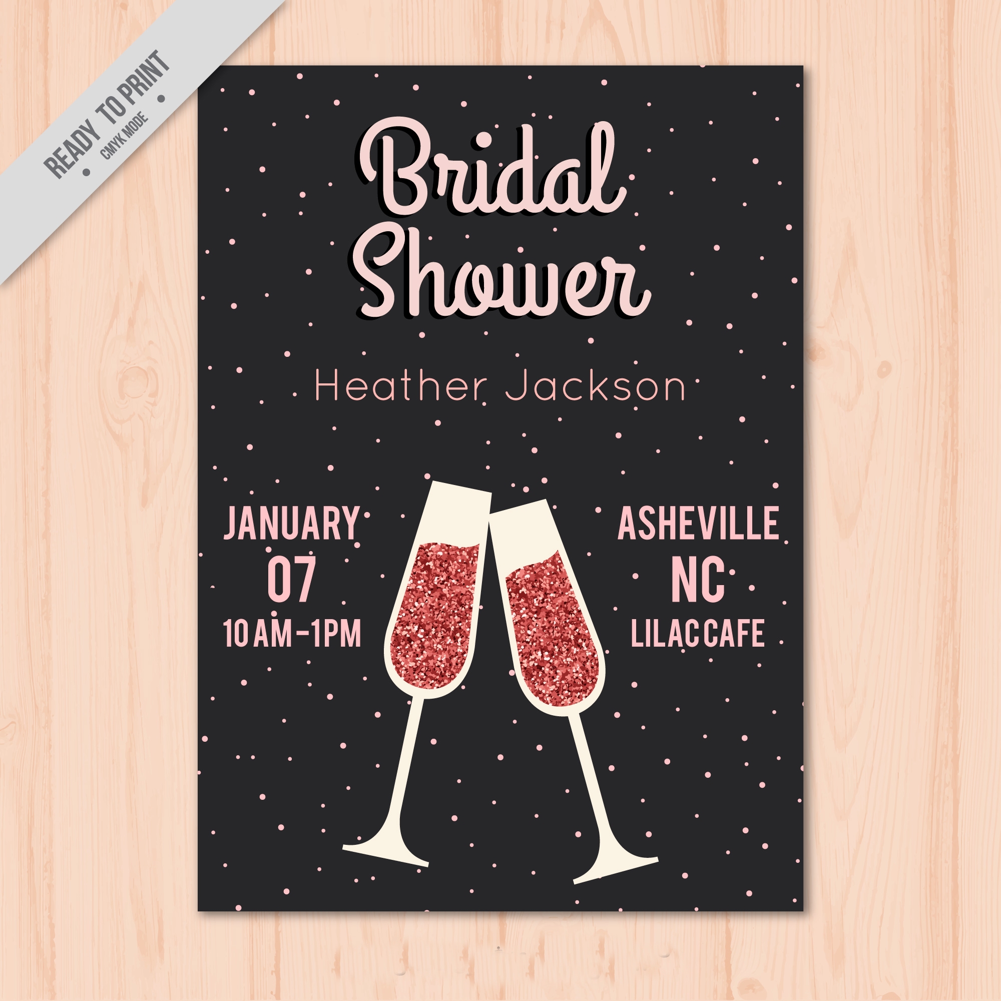 Bachelorette Invite Template Free