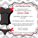 Bachelorette Party Invitation Template Free Download