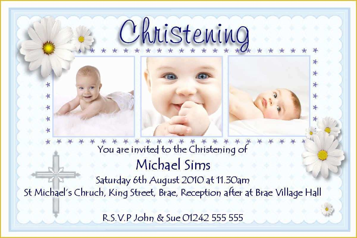 baptism invitation template free download