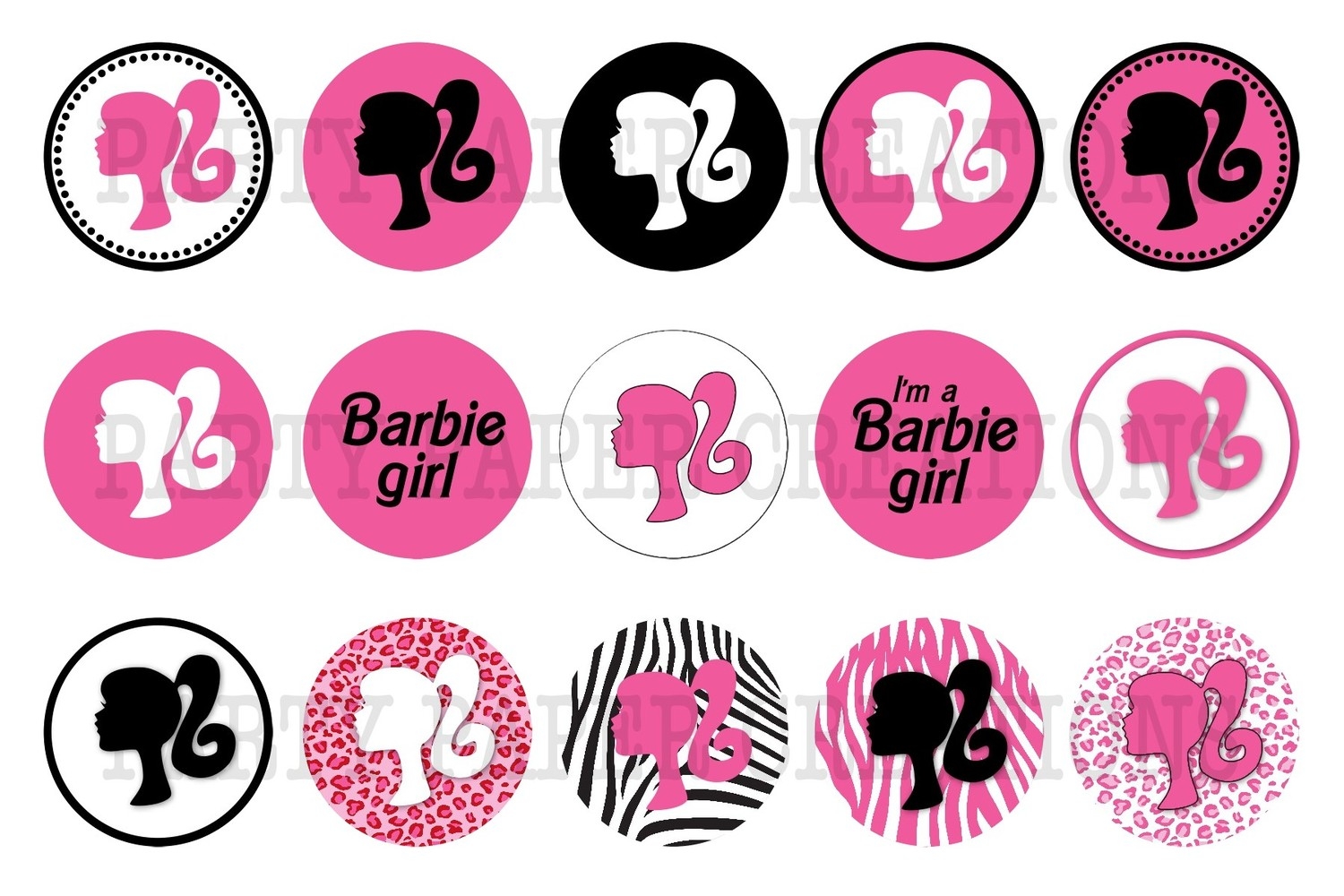 printable pictures barbie