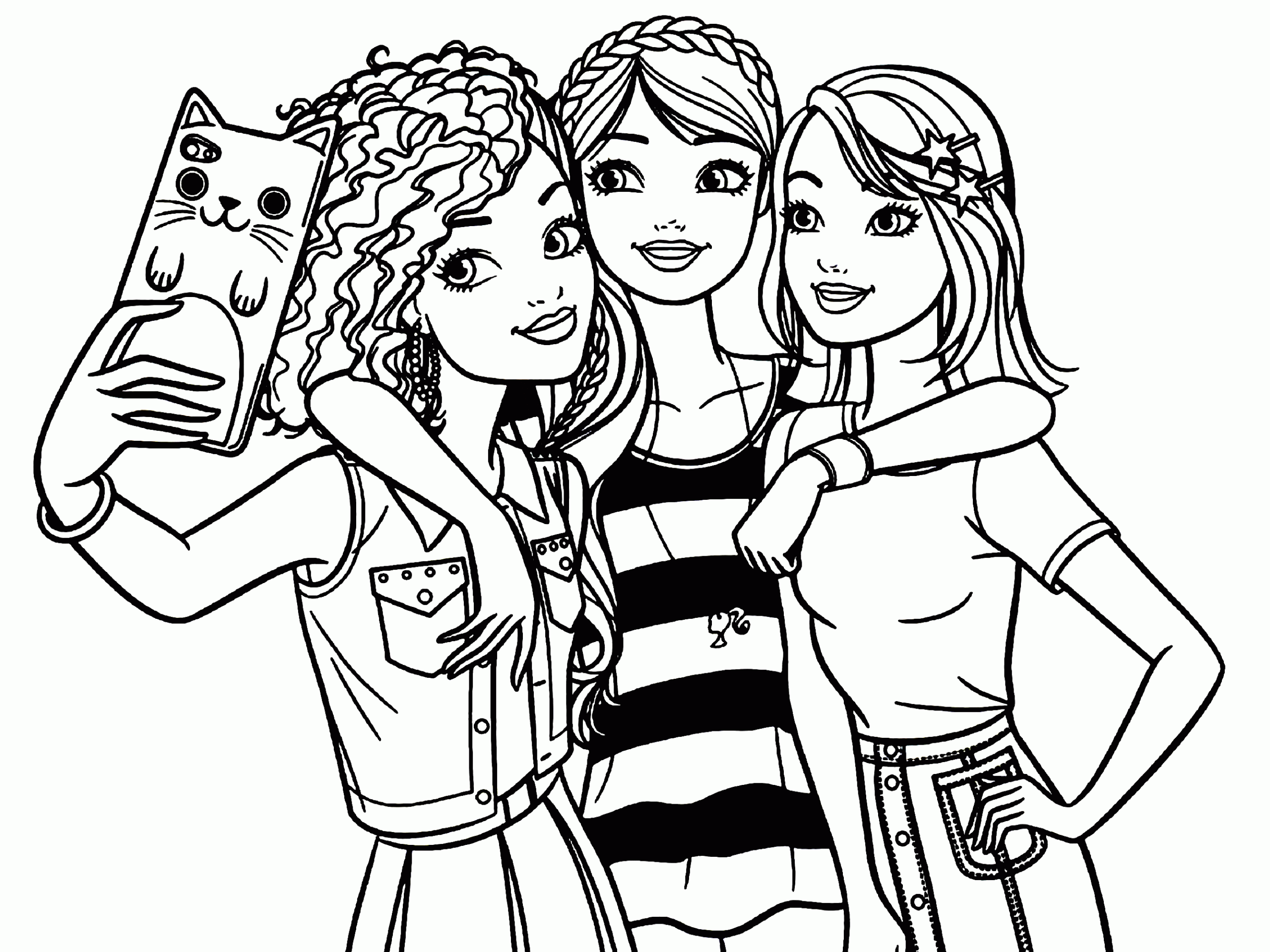 Barbie Coloring Pages Coloring