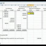 Basic accounting worksheet Db excel