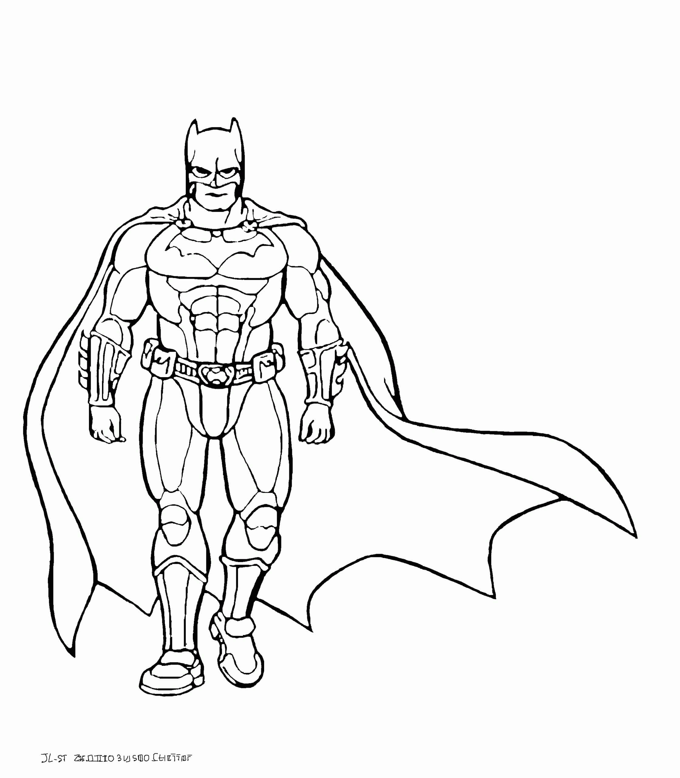 free printable coloring pages batman