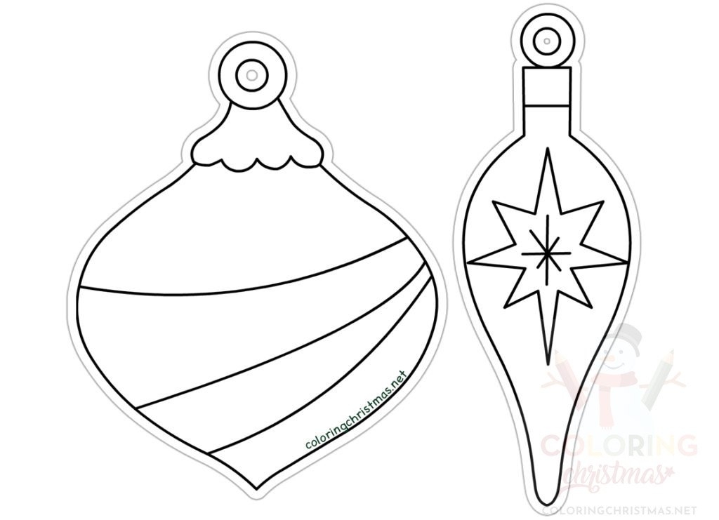 free printable christmas bauble templates