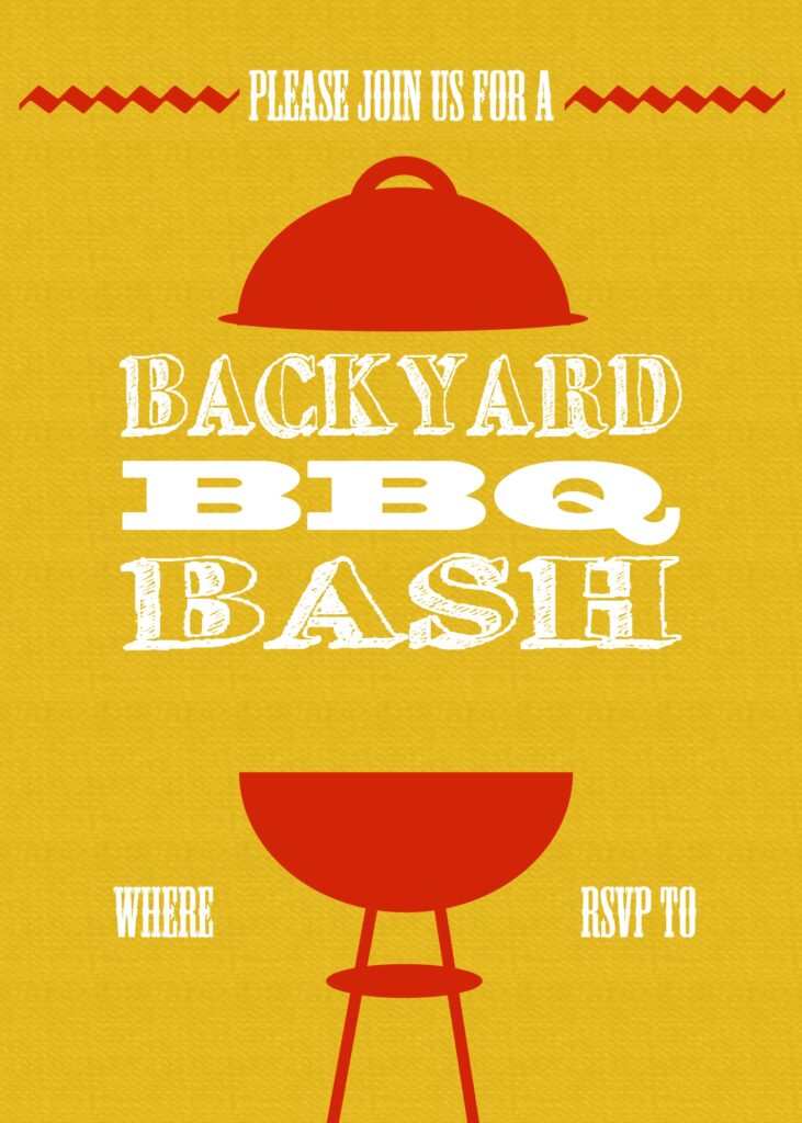 Bbq Invite Template