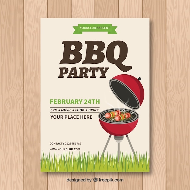 Bbq Invite Template Free