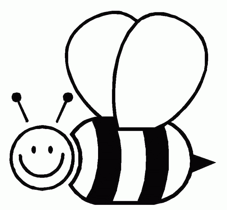 printable bee pictures