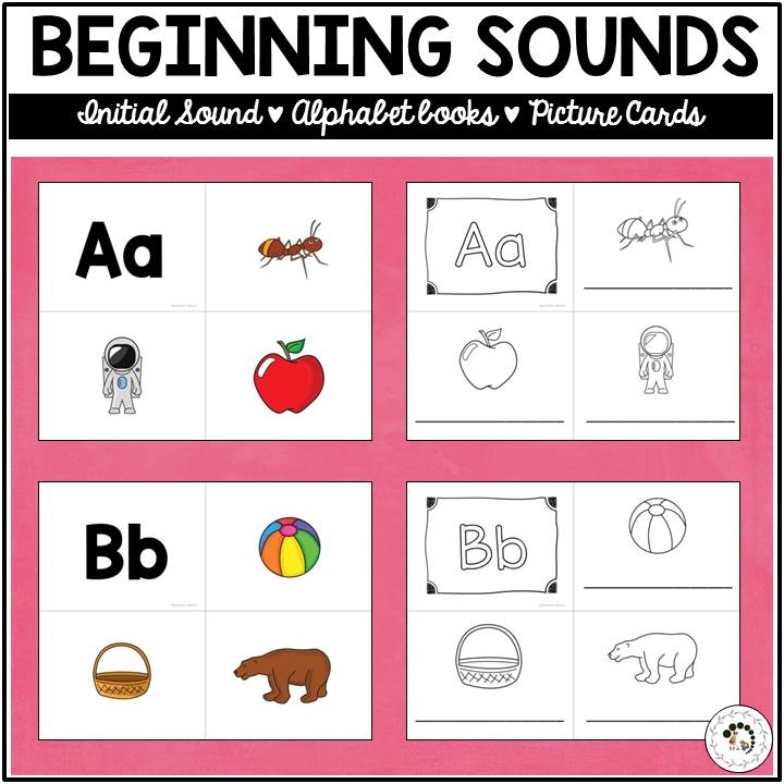Beginning Sound Alphabet Picture Cards