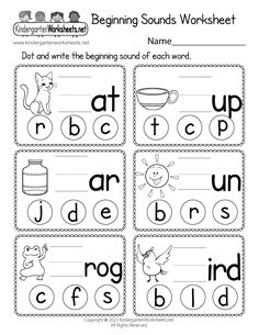 Beginning Sounds Beginning Phonetic Reading cttro Beginning Sounds