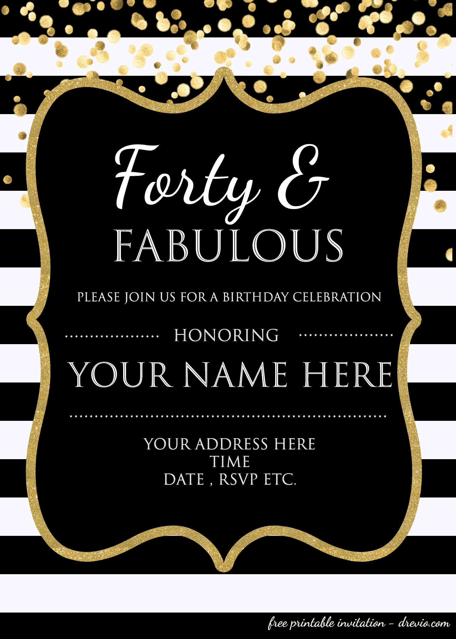 Best 25 Birthday Invitations Template Home Family Style And Art Ideas