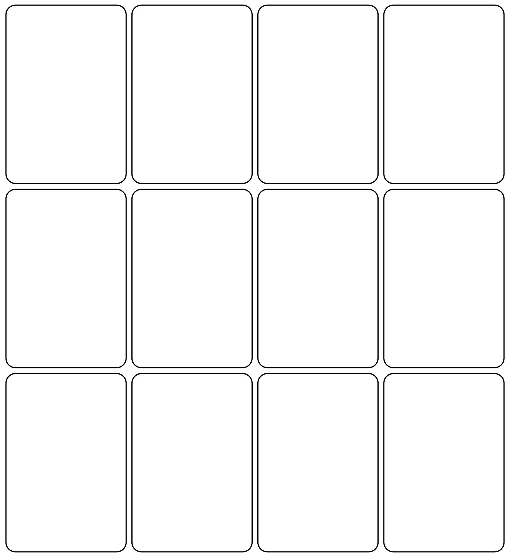 inkjet printable blank playing cards