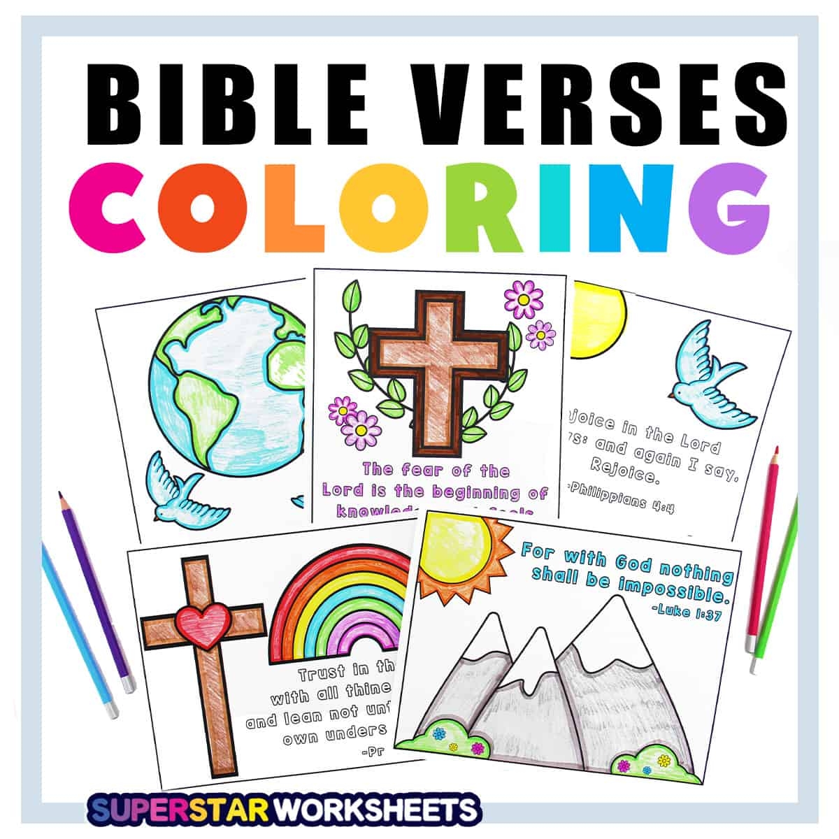 Bible Coloring Pages Superstar Worksheets