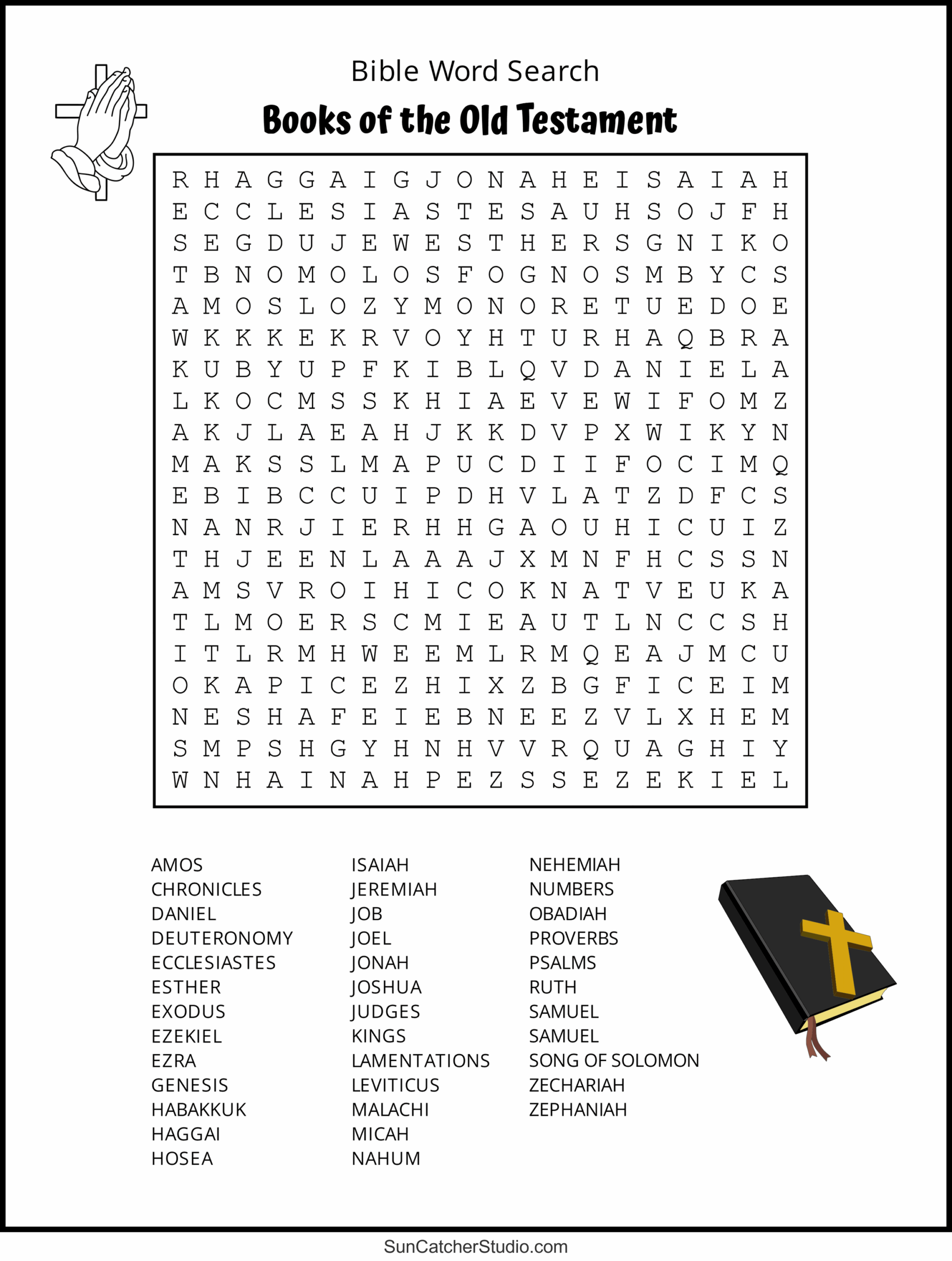 printable games word search