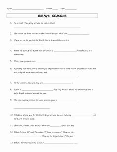 Bill Nye Chemical Reactions Worksheet Luxury Bill Nye Chemical