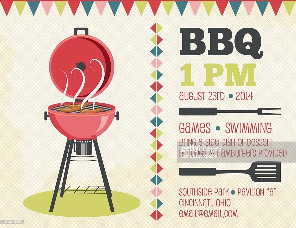 bbq invitation template free