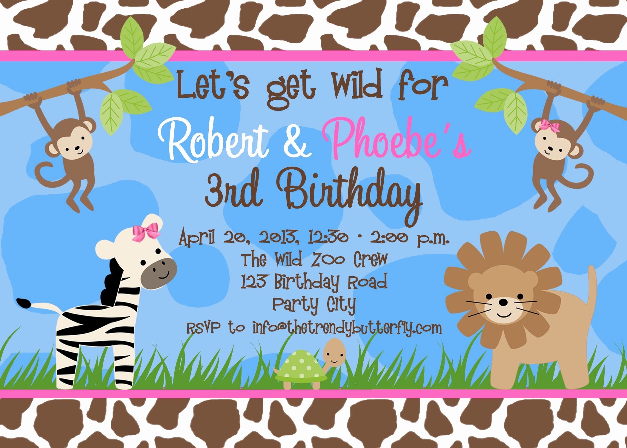 Birthday Party Invitation Template Google Docs Invitationpiper78