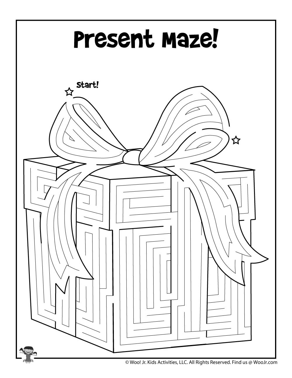 Birthday Party Kids Printable Activity Page Woo Jr Kids Activities 