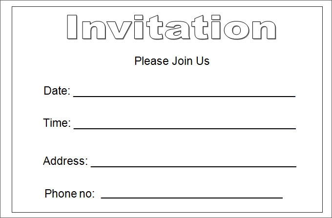 invitation cards printable