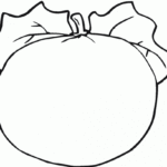 Blank Pumpkin Template Coloring Home