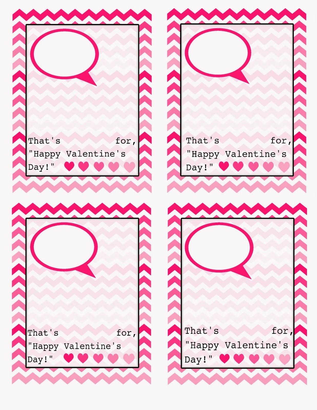 Blank Valentines Invitation Template