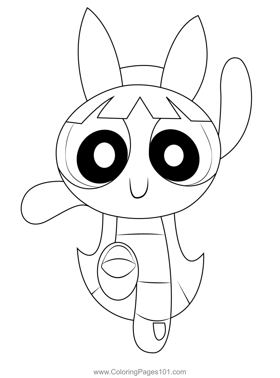 Powerpuff Coloring Pages