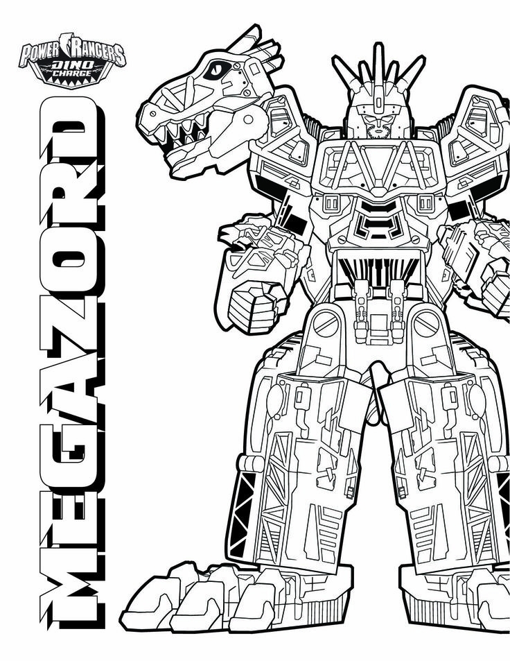 Power Ranger Coloring Pages