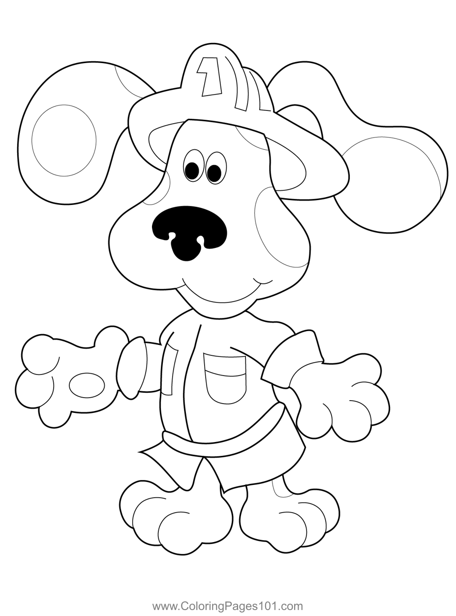 Blues Clues Coloring Pages
