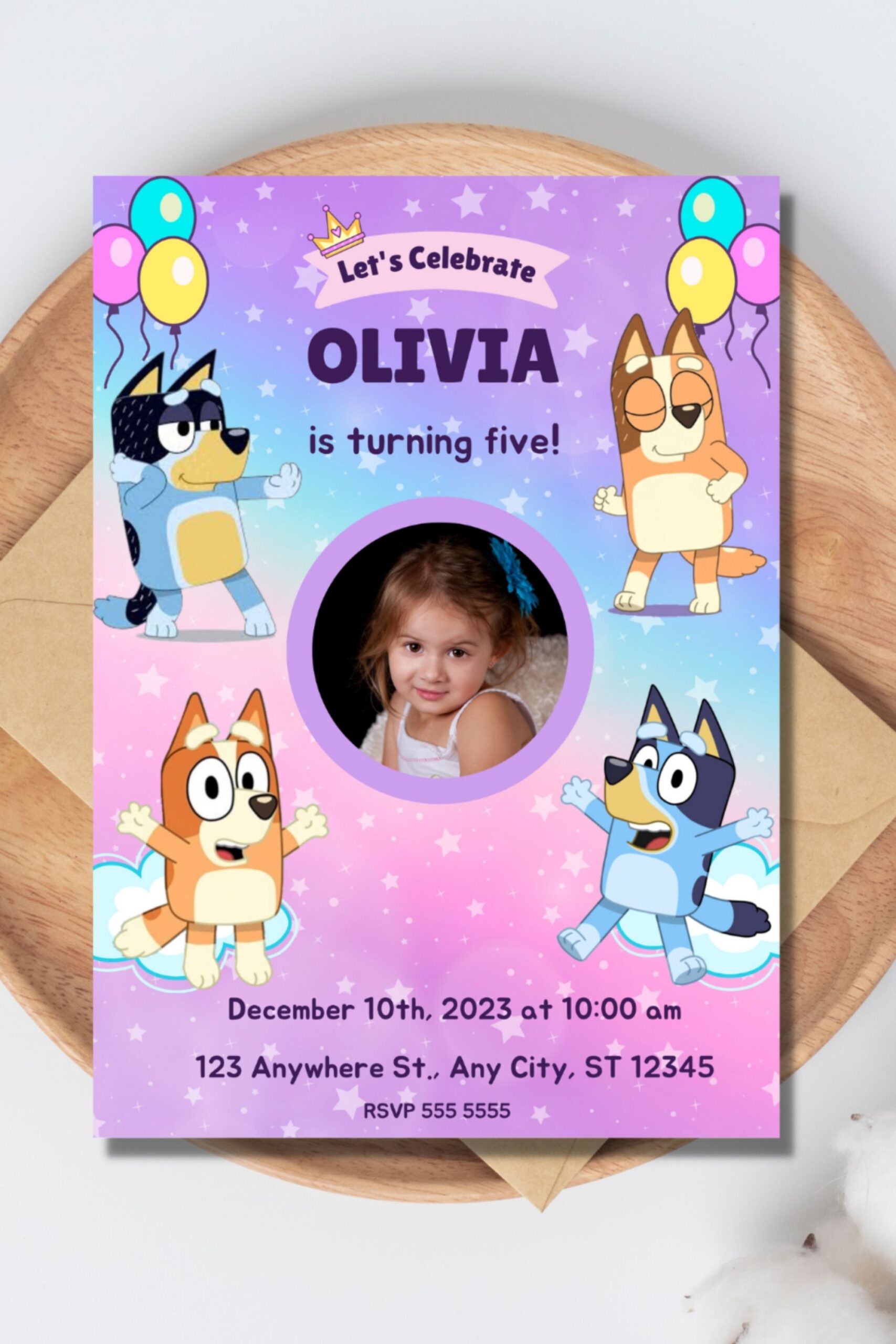bingo invite template