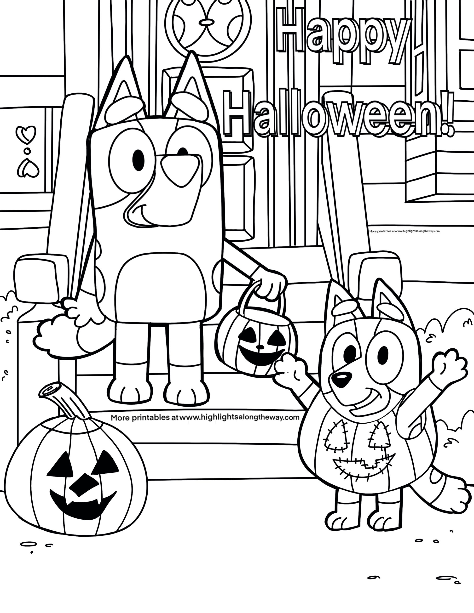 Cute Coloring Pages Halloween