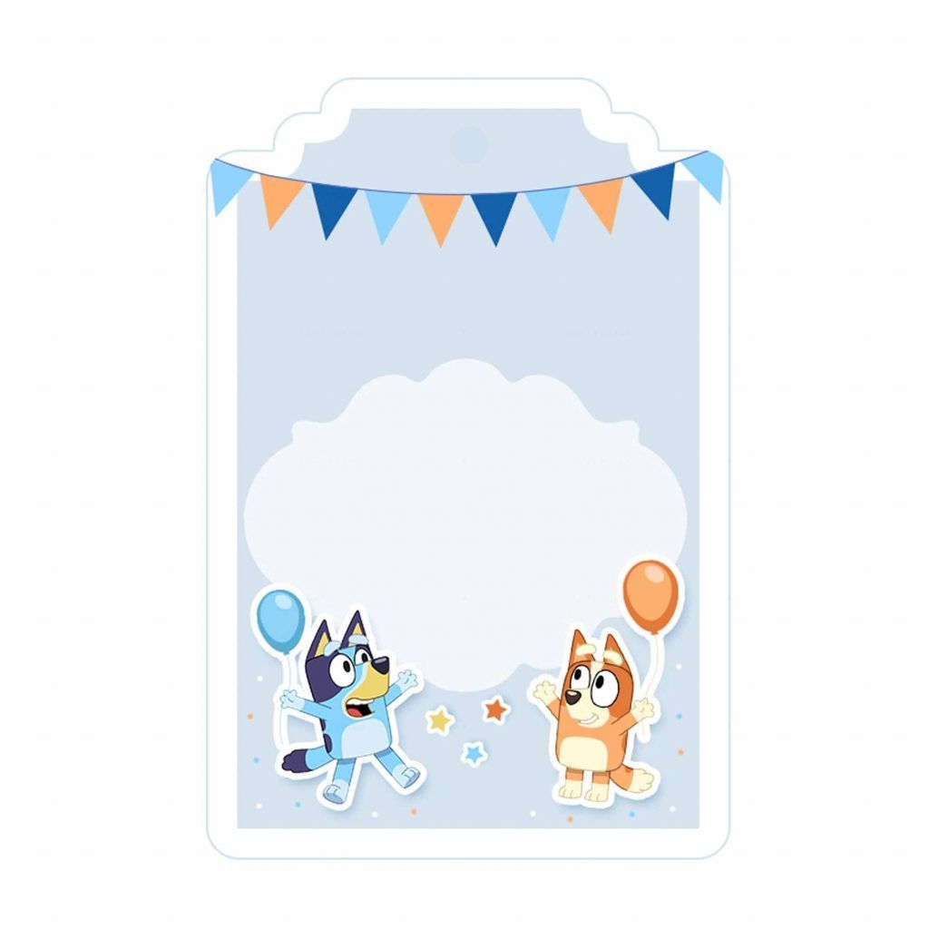 bluey party invitation template