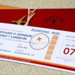 Boarding Pass Invitation Template Free Of Boarding Pass Wedding